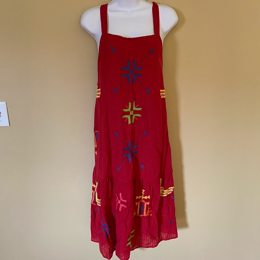 Asos red dress